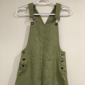 Linen overall organic hemp shorts super cute for summer
